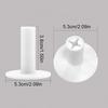 1PC Durable Rubber Golf Tees Holder for Driving Range Practice with 4 Heights Ball Holder Mat Compatible