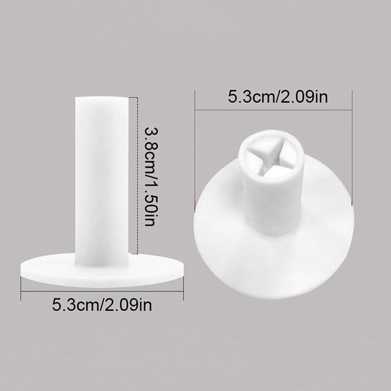 1PC Durable Rubber Golf Tees Holder for Driving Range Practice with 4 Heights Ball Holder Mat Compatible