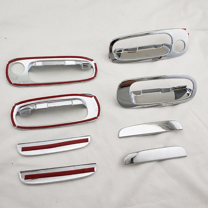 Для Toyota Picnic Ipsum 1995-2001 ABS Хромированная дверная ручка Защитная крышка Дверная ручка Розетка Чаши