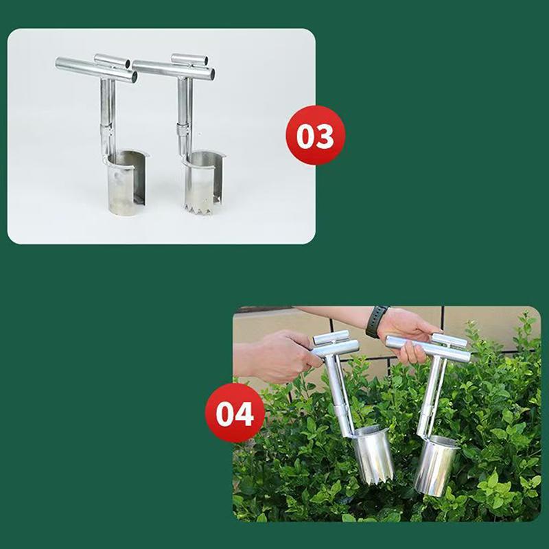 Портативный ручной открытый конец рассадопосадочный аппарат многофункциональный инструмент для рассады луковиц для сельскохозяйственного использования садовый инструмент