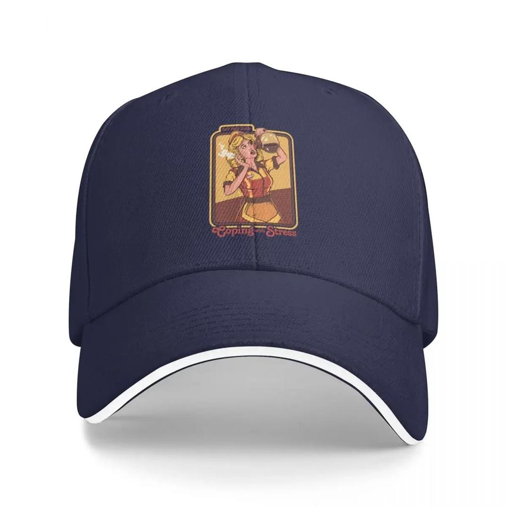 Coping With Stress Baseball Cap New In The Hat cute party Men Golf Wear Womens