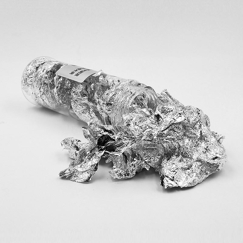 Золотая/серебряная фольга для изготовления свечей и мыла, инструменты для украшения, материал ручной работы, сделай сам, домашний декор, 2 г/горшок