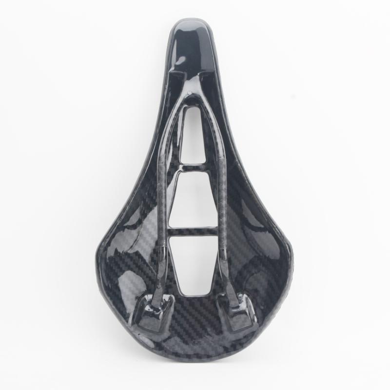 Седло для велосипеда, сверхлегкая подушка из углеродного волокна/нейлона с 3D принтом, удобное дышащее полое дорожное сиденье для горного велосипеда MTB