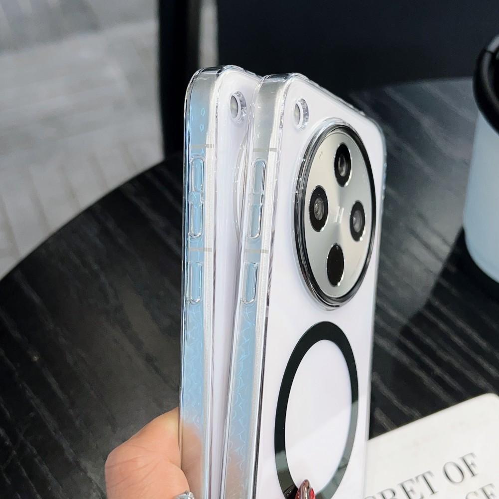 Чехол для телефона OPPO Find X9 Pro Жесткий ПК Прозрачный Магнитная беспроводная зарядка Защитная задняя крышка Для Find X8 Ultra X8S Plus