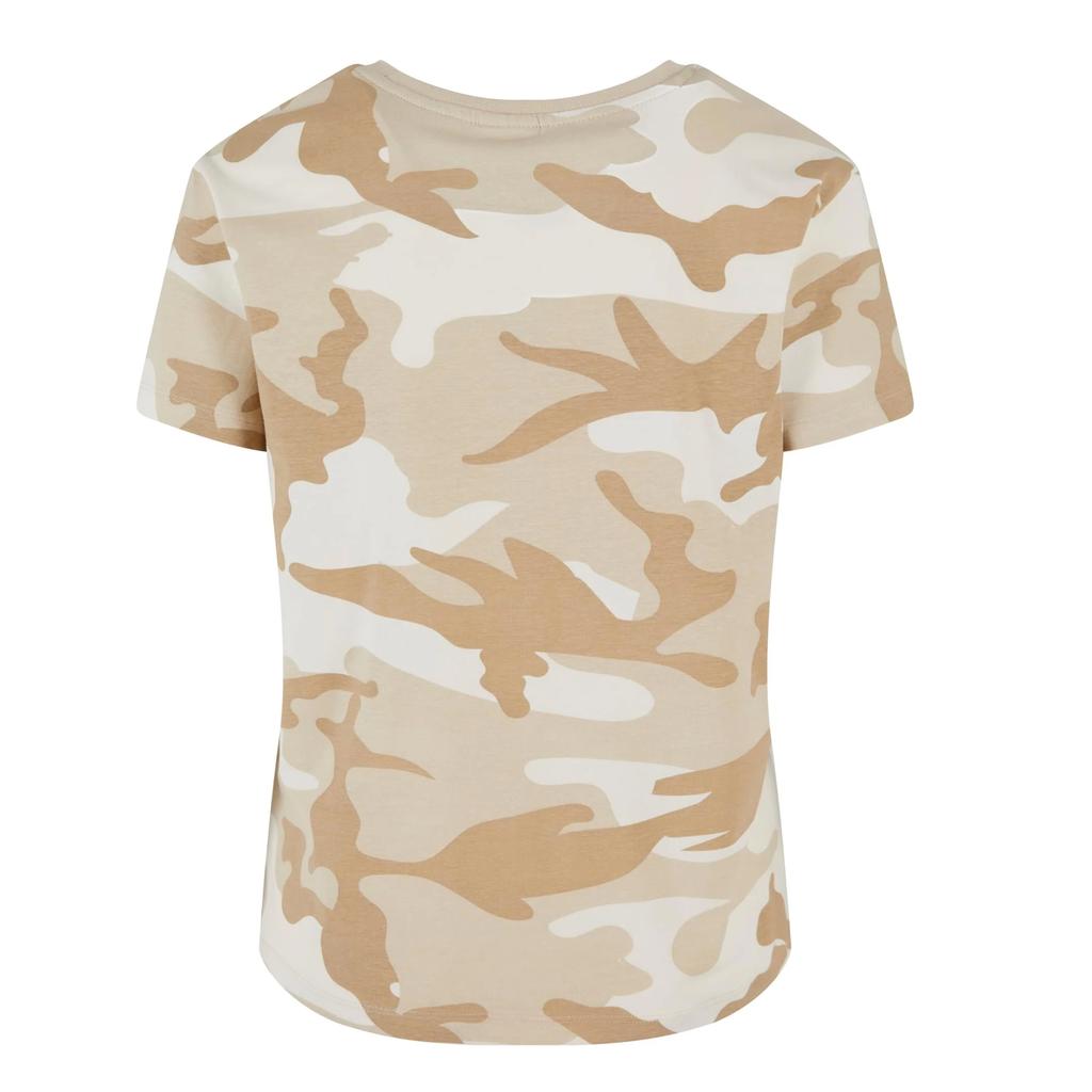 Urban Classics Womens/Ladies Camo Regular T-Shirt