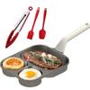 Non Stick Egg Omelette Cooker Pan Titanium Coating Versatile Breakfast Skillet for Eggs Pancakes Crepes Sandwiches Frying Pan