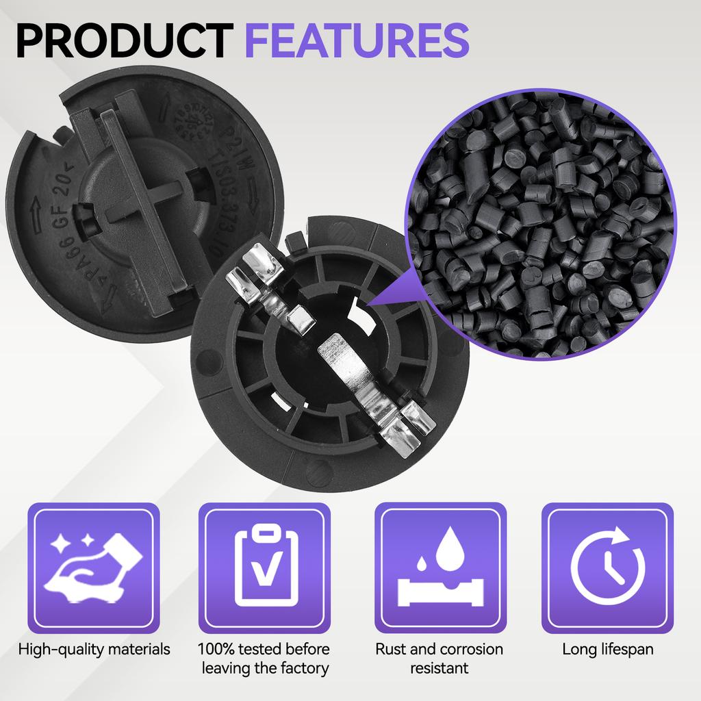 For BMW Mini COOPER R56 R57 R58 R59 R61 Car Rear Tail Light Stop Brake Bulb Socket Holder 63212756177 2756177 Auto Accessories