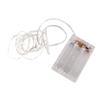 Mini-chain Lumin. LED Off. String Light/timer, 220cm, 20LED, Battery Operated, White