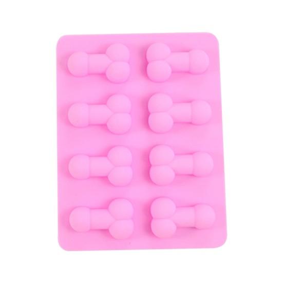 Многоцелевая пищевая отличная гибкая форма для кубиков льда в форме пениса, форма для выпечки