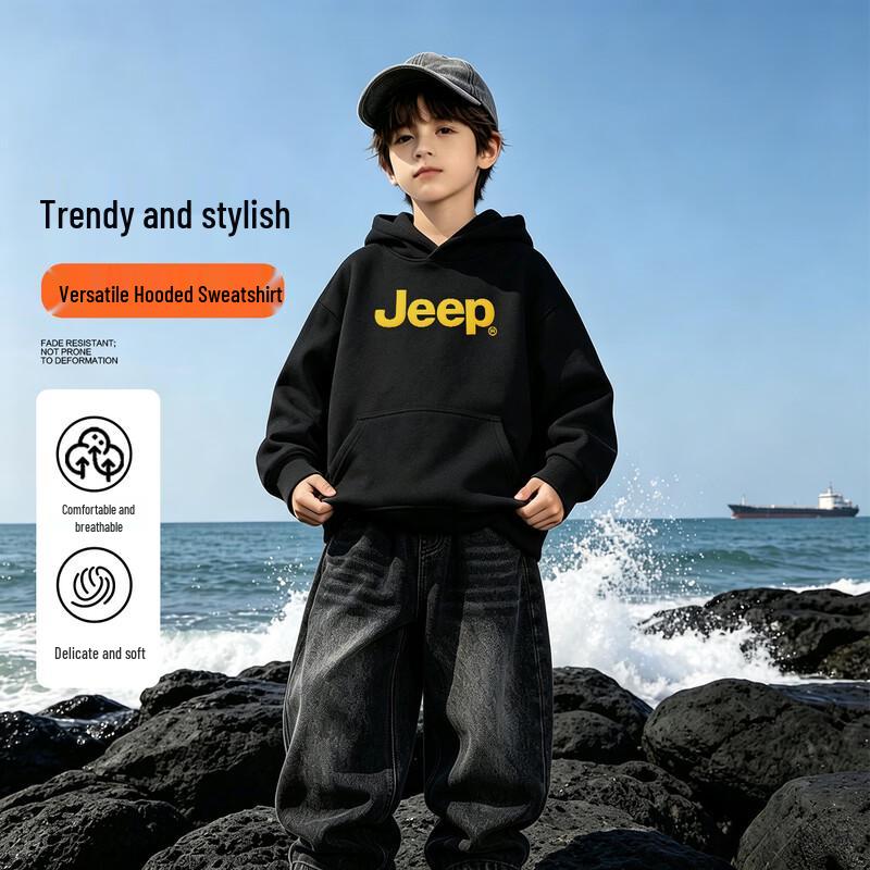 Jeep Детская толстовка с капюшоном