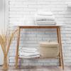6.6 Quarts Woven Cotton Rope Basket with Lid, 1.6 Gal Small Round Decorative Storage Organizier Bin Box for Nursery, Living Room, Blanket, Home Decor