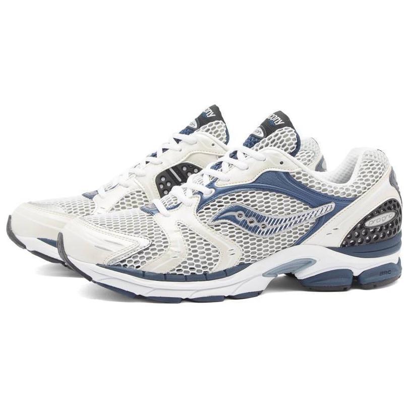 SAUCONY ProGrid Triumph Victory 4 Нескользящие износостойкие низкие беговые кроссовки Мужские Серый Синий S7070412