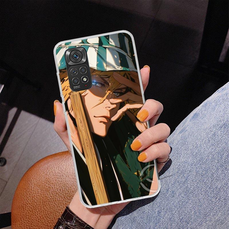 Чехол для телефона Bleach Kisuke Urahara для Xiaomi Redmi Note 15 14 14S 13 Pro Plus 12 12S 11S 11E 10S 10 11T 5G Уникальный
