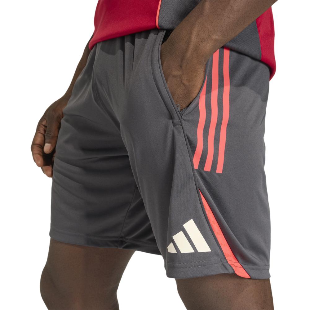 Adidas Striped Logo Soccer Shorts Men shorts KB1471
