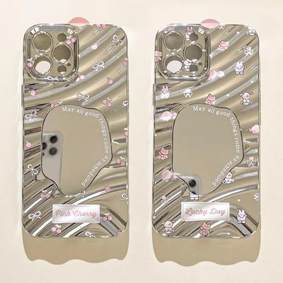 Чехол-зеркало для макияжа для iPhone 11 13 16 Pro Max iPhone 14 15 12 13 Pro Max 16 Plus 13 Pro Samsung A55 A54 A15 A12 A52S A34 A14 A30S A53 A52 A50