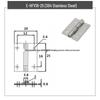 E-HFV18-100A Series Hinges