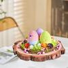 Пасхальная птица гнездо яйца статуя орнамент уникальная фигурка скульптура для рабочего стола спальня офис