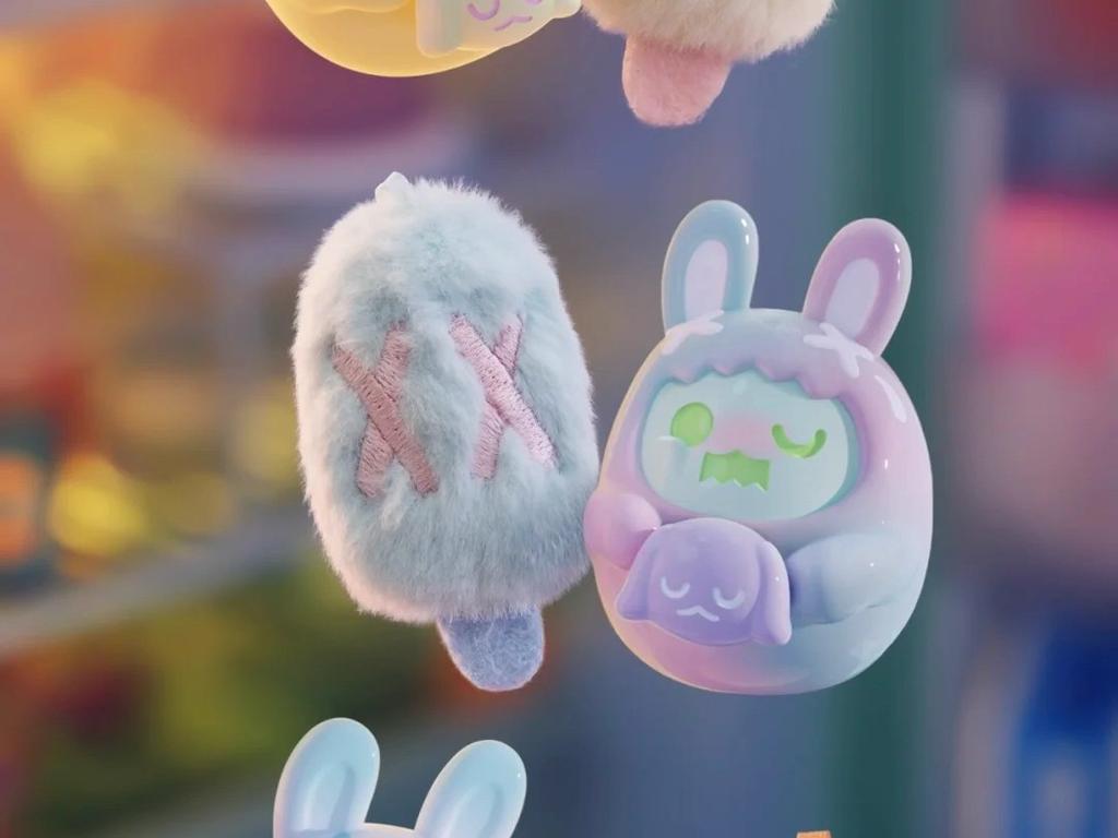 В наличии Поиск Единорога ShinWoo Серия Наклеек Любовь Мини Слепая Коробка Призрачный Медведь Модные Игровые Аксессуары Подарки