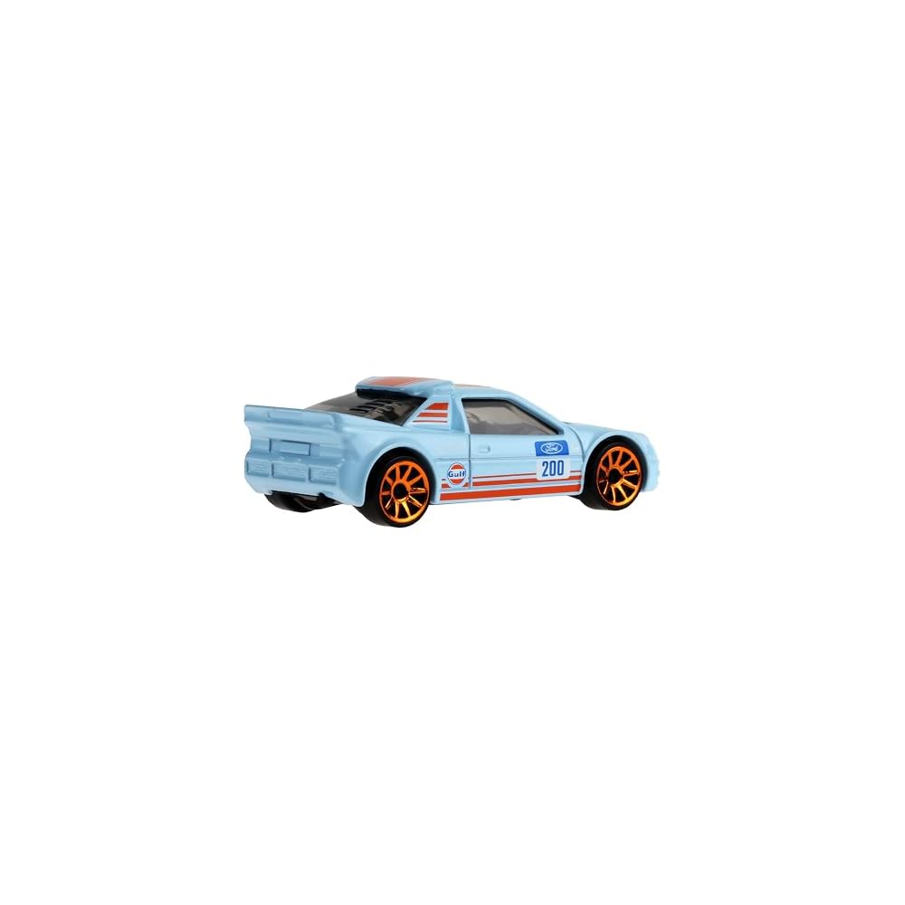 Hot Wheels базовая машинка Ford RS200 Игрушечный транспортное средство Литой Миниатюра Синий 3 года и старше
