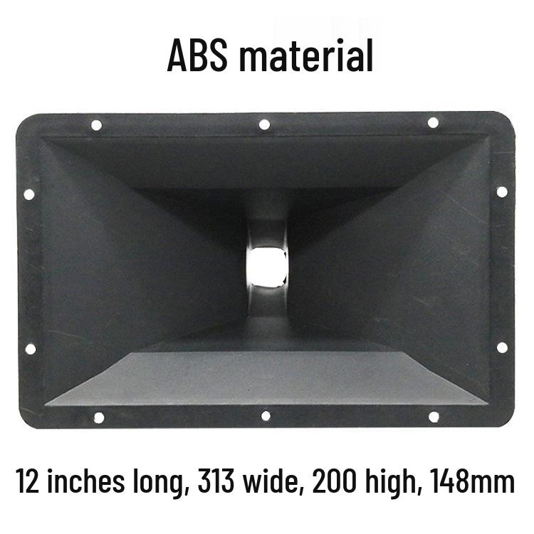 4-14 inch Speaker Tweeter Horn Driver Flat/Screw Mouth Plastic Horn