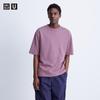 Uniqlo Футболка свободного кроя Airism CoTTon с круглым вырезом, часть 5 