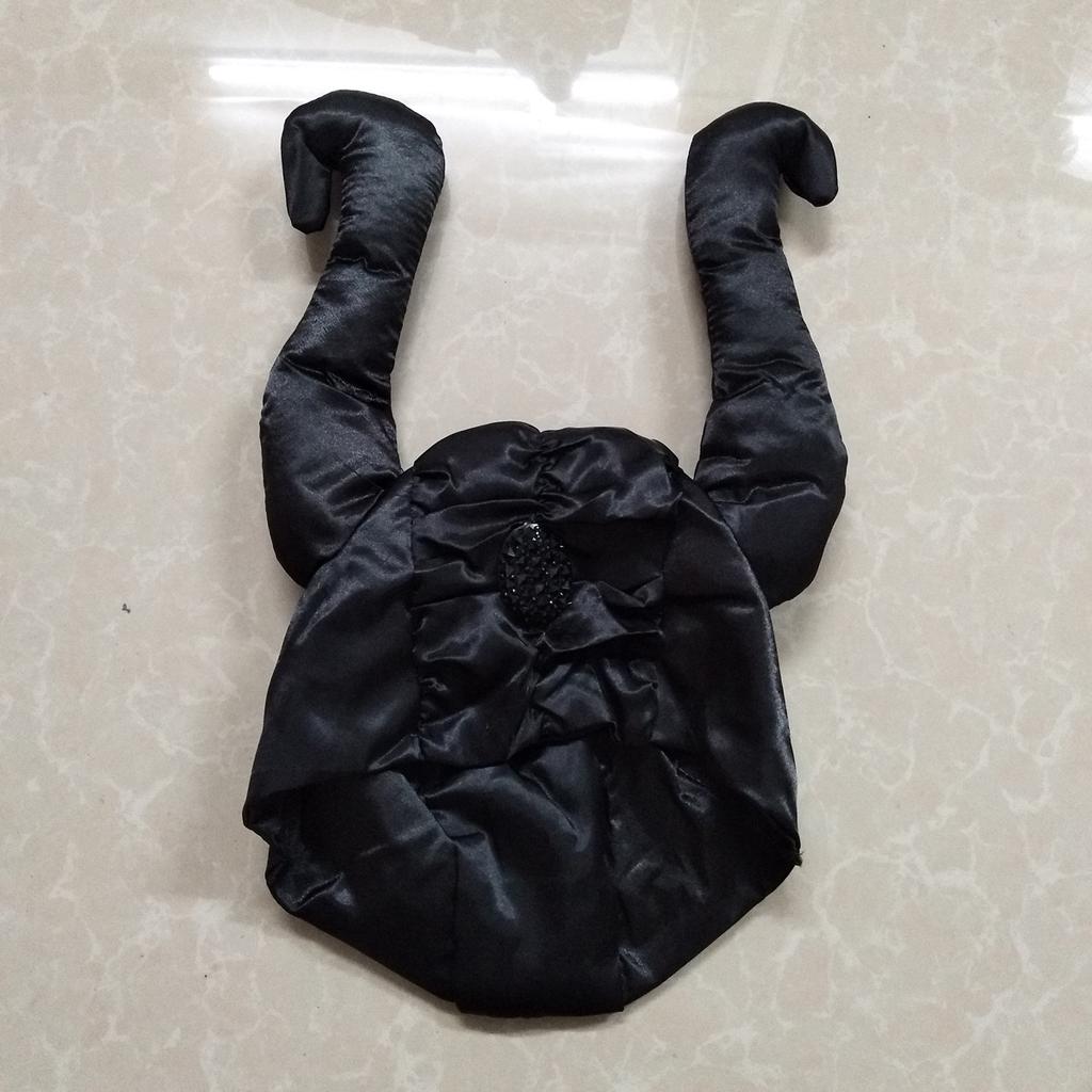 M-3XL Plus Size Хеллоуинский костюм, Спящий костюм Темной ведьмы, Униформа костюма Рогатой ведьмы