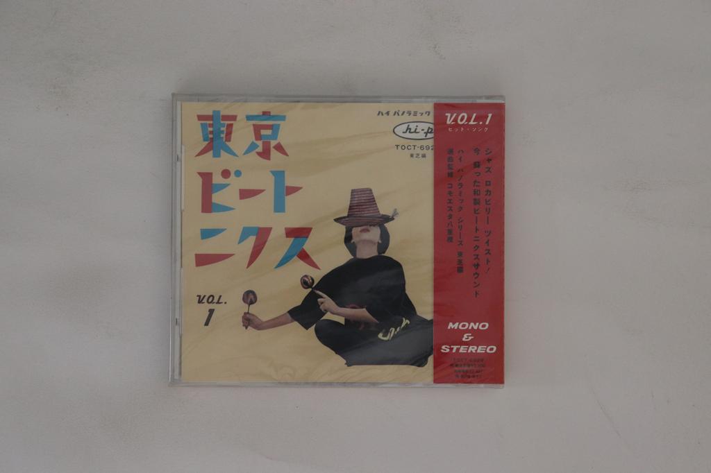 CD VARIOUS - Tokyo Beatnix Vol.1 TOCT6929 TOSHIBA 1993 Japan Obi Japanese Enka Used