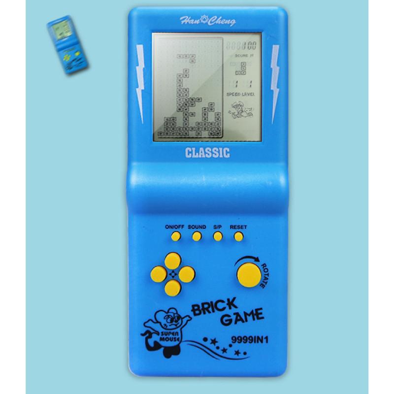 Классическая портативная игровая консоль Тетрис с большим экраном для энтузиастов ретро-игр