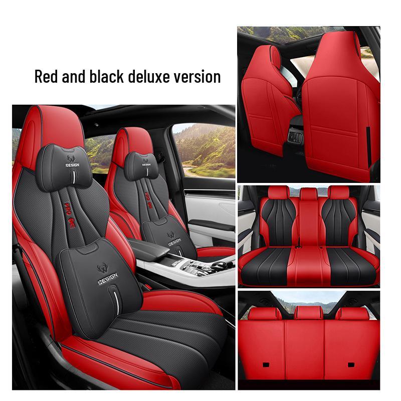BYD Song PRO All-Season Leather Car Seat Cushion Set - Full Coverage for Five-Seat Models
