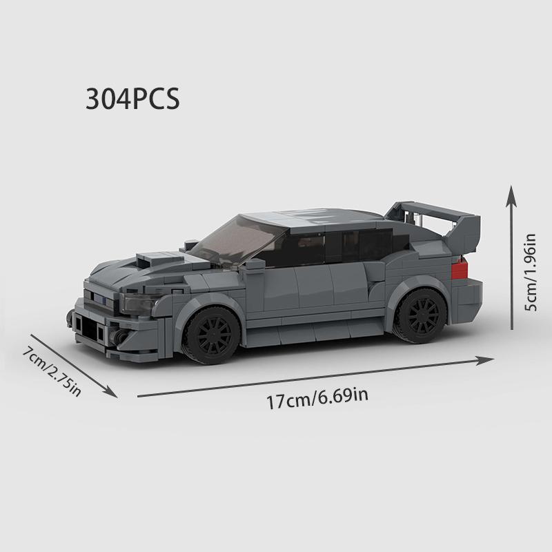 MOC F1 City Speed Sports Champion Racing Car Building Blocks Brick R34 RX-7 Vehicle Supercar Fast & Furious MK4 Supra Kids Toys
