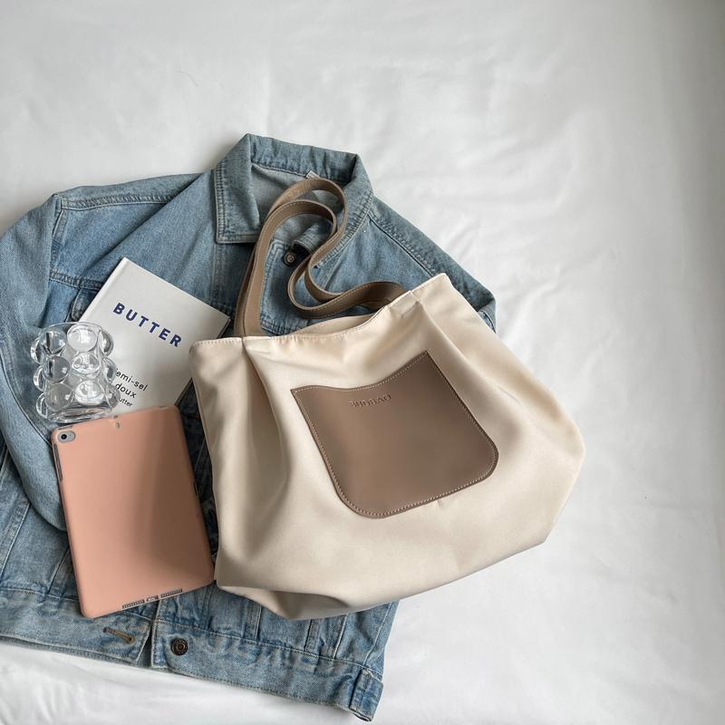 Холщовая большая сумка большой вместимости для поездок на работу, женская сумка