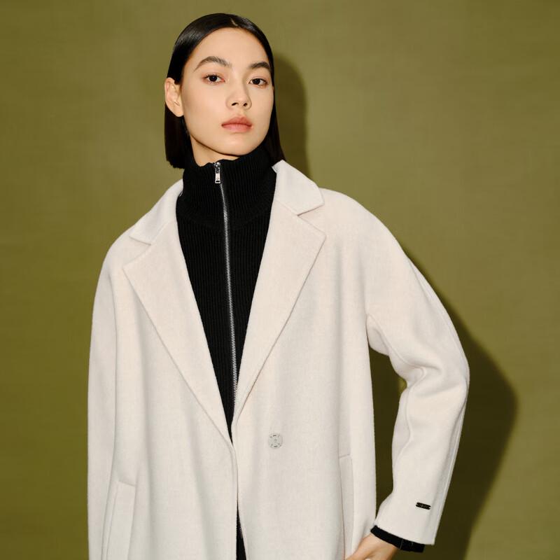 Eifini Women's Fashion Wool Blend Coat