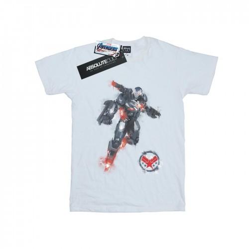 Marvel Mens Avengers Endgame Painted War Machine T-Shirt