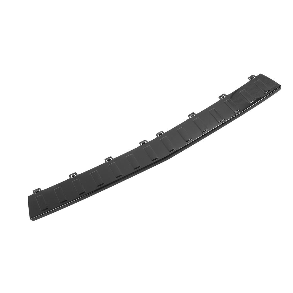 Rear Bumper Trunk Step Pad Trim Foot Plate Sill Guard Replacement For Benz GLK‑Class X204 2008 to 2015 Glossy Black: