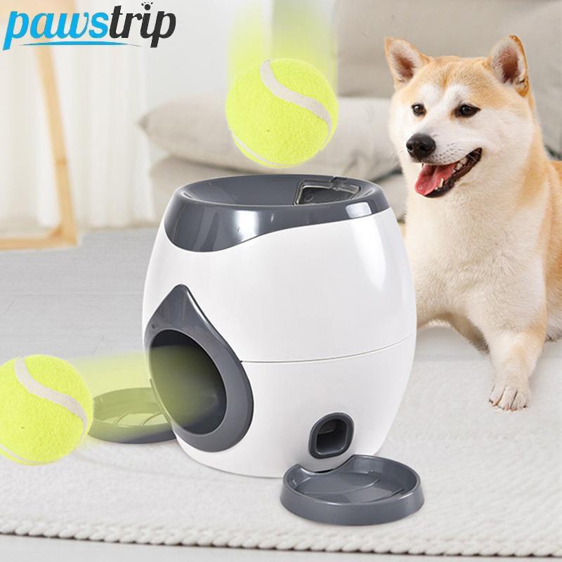 2 In 1 Pet Dog Leaking Toys Interactive Tennis Launcher Toys for Dogs Funny Pet Game Training Tool Puppy Toys Dog Accessories