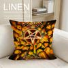 Music Anthrax Cushion Cover Pillowcase Set Pcs x x Breathable Washable Sofa Cushion Cover