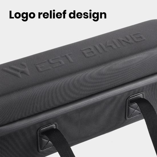 Сумка для хранения велосипедного аккумулятора с ручкой, ударопрочная, водонепроницаемая, большая емкость, защита для хранения аккумулятора электронного велосипеда, безопасная сумка, принадлежности для велосипеда