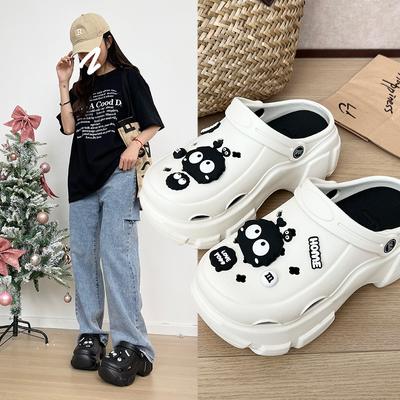 Стильная обувь, увеличивающая рост, женская летняя уличная нескользящая обувь из брикета «сделай сам», студенческая повседневная обувь