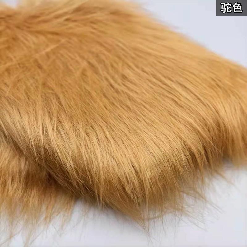 100x180 см длинный искусственный мех ткань ковер одежда кукла плюшевая мягкая игрушка для рукоделия DIY швейные принадлежности ручной работы