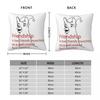 Llamas With Hats Friendship Pillowcase Polyester Linen Velvet Pattern Zip Decorative Room Cushion Case
