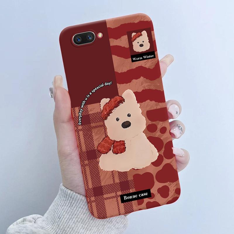 For OPPO A3S Phone Case OPPOA3S Butterfly Flower Girls Design Soft Silicone TPU Back Housing for OPPO A12E A5 AX5 A 3S Covers