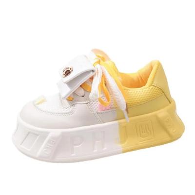 Модные женские туфли класса люкс Kawaii 5 см, новые легкие модные универсальные повседневные туфли, женские спортивные туфли на толстой подошве Matsutake