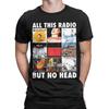 Вся Эта Радио Но Без Головы Футболка с Логотипом Radiohead Летняя Хлопковая Футболка Для Мужчин С Короткой Рукавой Смешной Топ