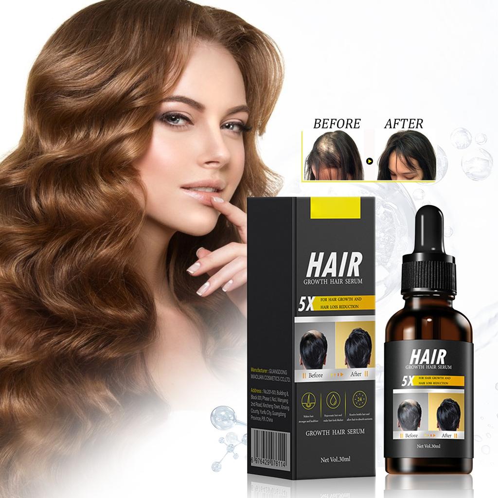 Сыворотка для роста волос, рост волос, 30 мл Сыворотка для роста волос для истончения, утолщения и пробуждения волос, рост волос