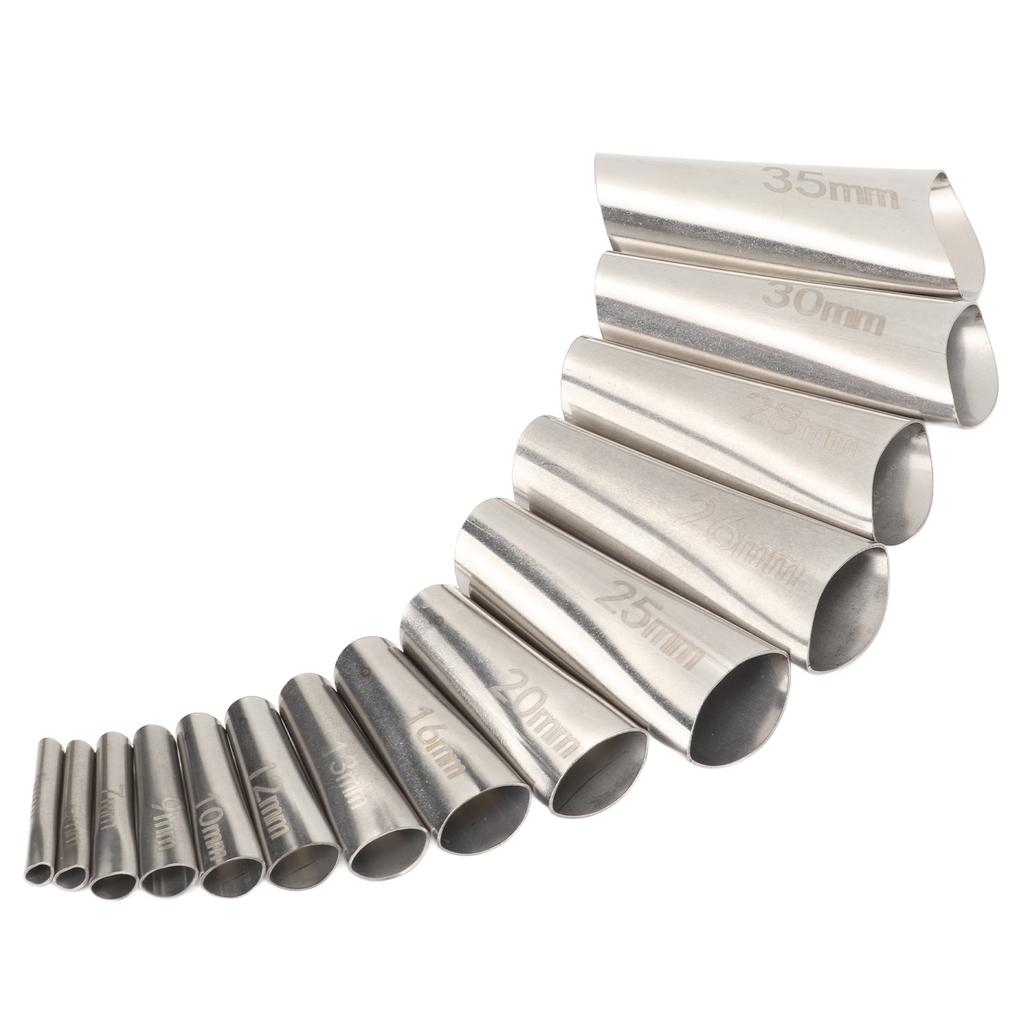 14 шт. насадок-аппликаторов для герметика 45 градусов Профессиональный комплект для финишной обработки герметика из нержавеющей стали для