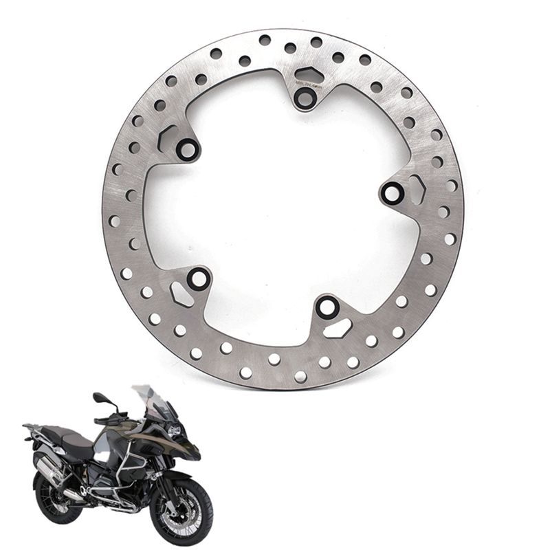 Clear Motorcycle Rear Brake Disc Steel Rear Brake Disc For BMW C400X GT F650GS F750GS F800 850GS GT R ST Brake Rotor