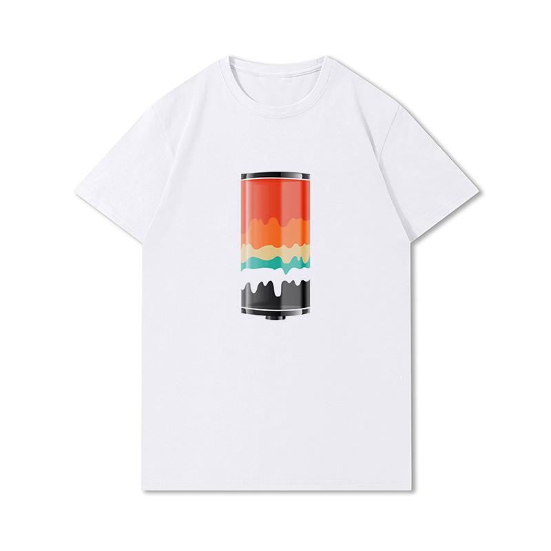 Anime Men T Shirts Retro Funny Meme Trend Y2k Graphic T-shirt Soft Unisex 100% Cotton Tee Male Tops