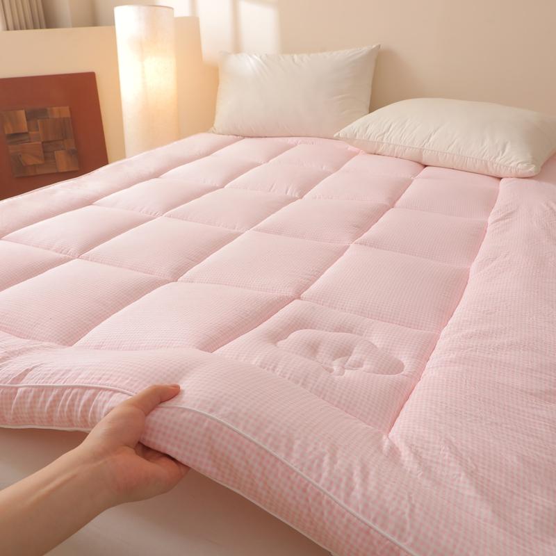 Cotton Antibacterial Fiber Filling Mattress Pad