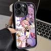 Чехол для телефона iPhone 17 Air 16E 15 16 Pro Max Genshin Impact Аниме Чехол 14 Plus 13 12 Mini Мягкий Силиконовый Fundas