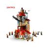 1071pcs Attack On Burrow Model Building Blocks Bricks Fit 75980 Toys for Children Christmas Gift